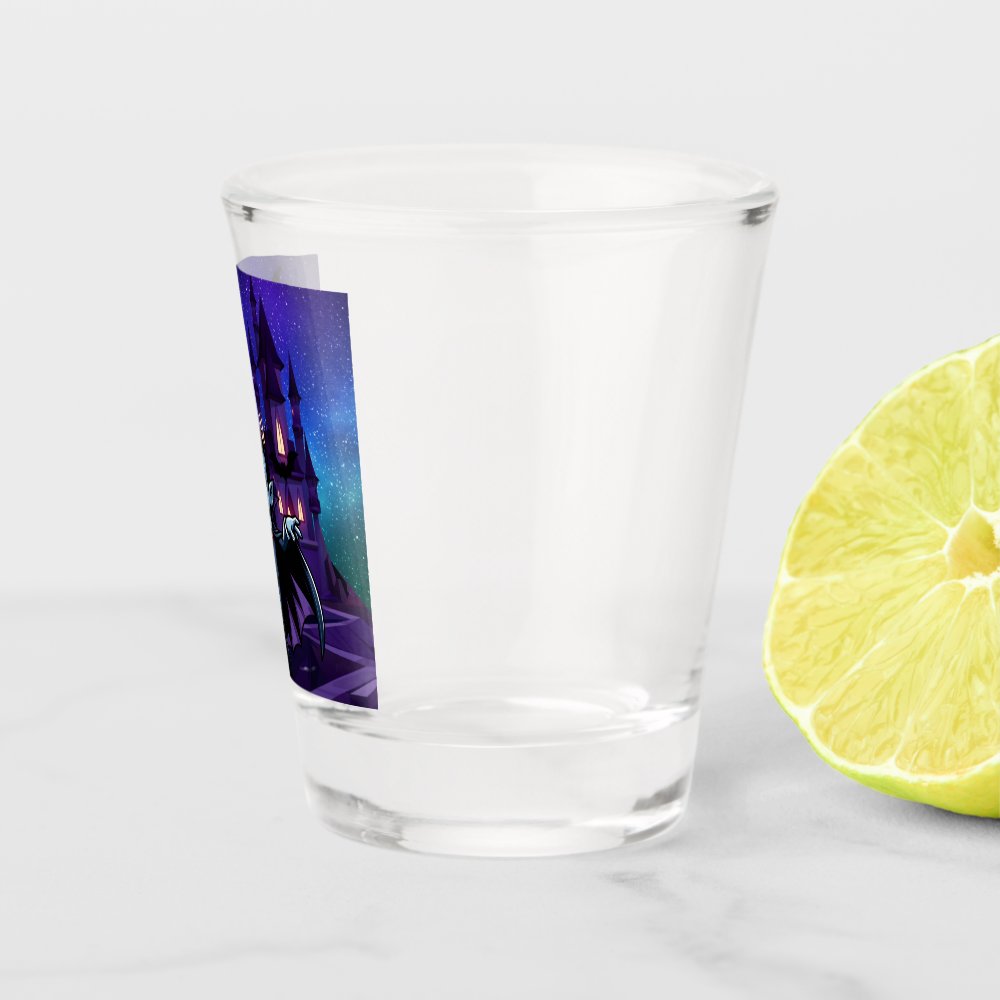 Disover Cute, whimsical Halloween vampire Shot Glass