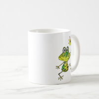 cute frog HAPPY frog' Mug