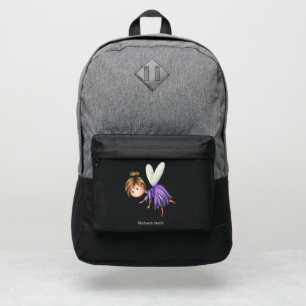 Cute Whimsical Little Fairy Personalized Port Authority® Backpack
