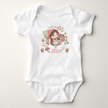Cute Whimsical Little Red Riding Hood Birthday 