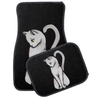 Cat Car Mats,cat Floormats,colorful Cats Floor Mats,cat Decor for