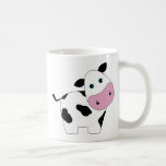 Cute White Cow Coffee Mug at Zazzle