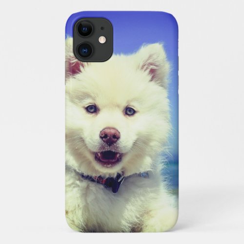 Cute White Dog iPhone 11 Case