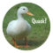 Cute white duck stickers