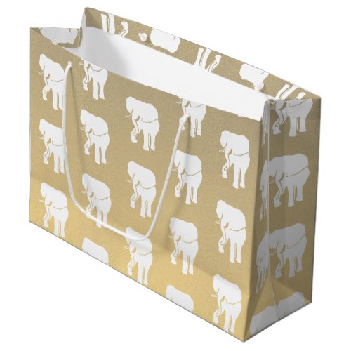 Cute White Elephant Gift Exchange Christmas Game L Large Gift Bag