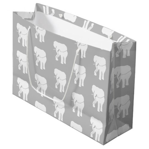 Cute White Elephant Gift Exchange Christmas Game Large Gift Bag