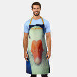 Cute White Goose Face Personalized Apron