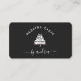Cute White & Pink Wedding Cake Logo Event Planner  Business Card