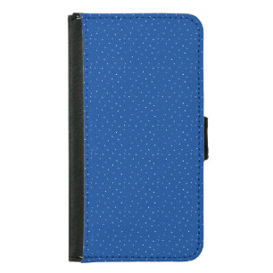 Cute white polka dots samsung galaxy s5 wallet case