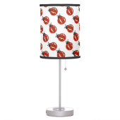 Cute White  & Red Ladybug Lamp (Left)