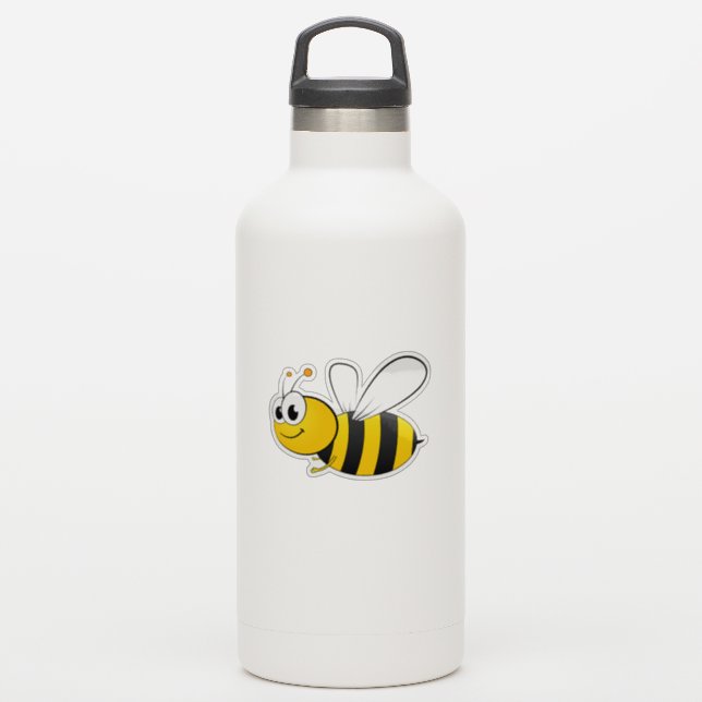 cute wholesome bee sticker (Waterbottle)