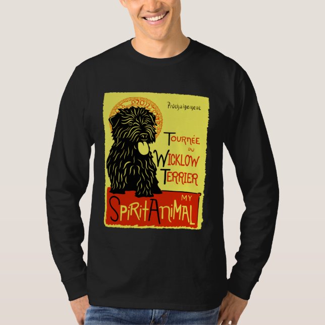 Cute Wicklow Terrier Dog Glen of Imaal T-Shirt (Front)