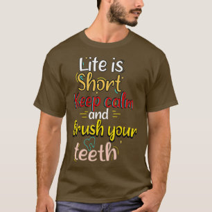 Cute Wife Mom Dental Assistant Gift Idea Dental As T-Shirt