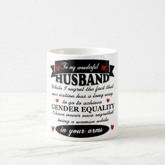 cute wife to husband coffee mug
