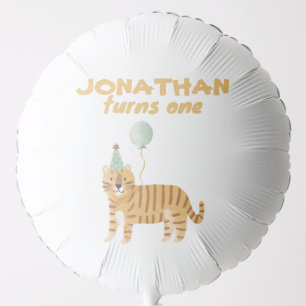 Cute Wild Animals Birthday Balloon