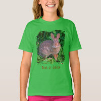 Cute Wild Brown Rabbit Wildlife Personalized