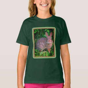 Cute Wild Brown Rabbit Wildlife T-Shirt