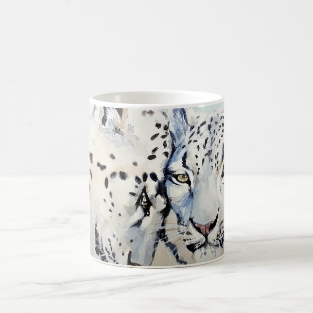 Cute Wild Cats Coffee Mug (Center)