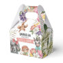 Cute Wild One Jungle Girl Birthday Favor Boxes