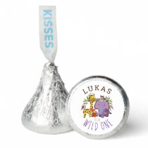Cute Wild One Jungle Safari 1st Birthday Party Hershey®'s Kisses®