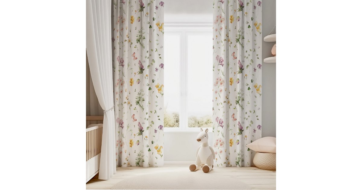 Aurora Wildflower -Shower Curtain main image 0