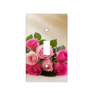 Cute Wildflower Pattern Light Switch Cover