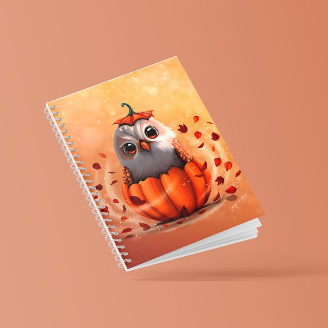 Cute Wildlife Of An Owl's : Autumn's forest  Notebook (Creator Uploaded)