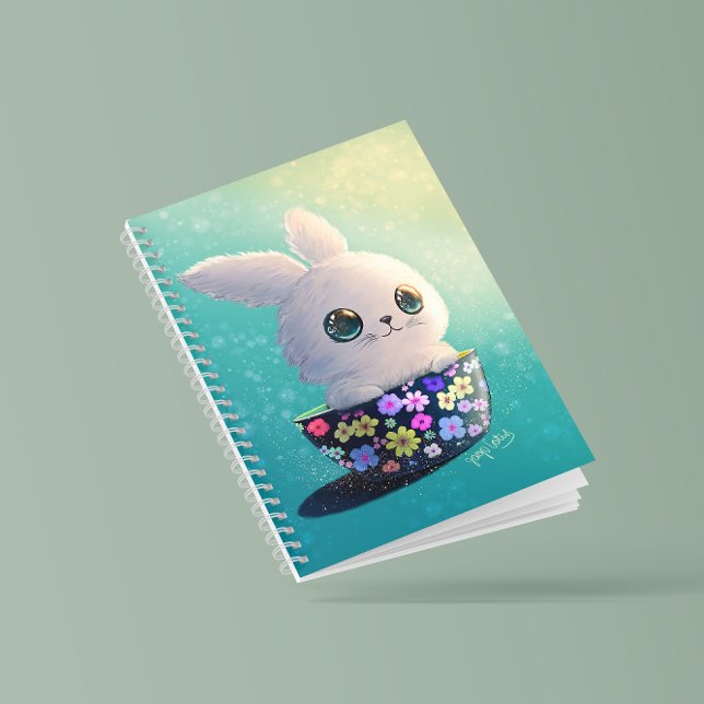 Cute Wildlife Of Spring Guardian: Bunny in Bloom  Notebook (Creator Uploaded)
