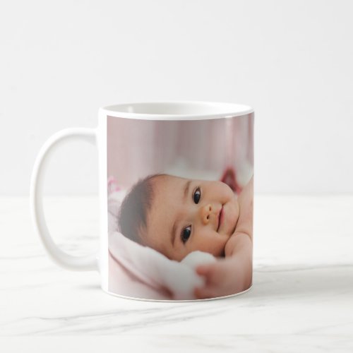 Cute Will You Be Godparents Baby Photo Baptism Coffee Mug