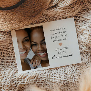 Cute Will You Be My Bridesmaid? Photo