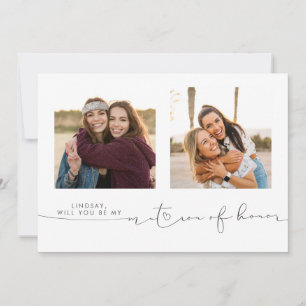 Cute Will You Be My Matron of Honor Two Photos