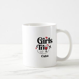 Cute Wine Girls Trip Cu Travel Vacation Coffee Mug