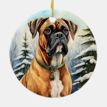 Cute Winter Christmas Boxer