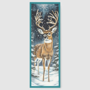 Cute Winter Deer Bookmarks