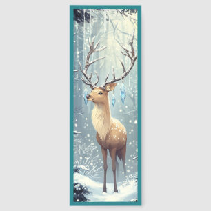 Cute Winter Deer Bookmarks