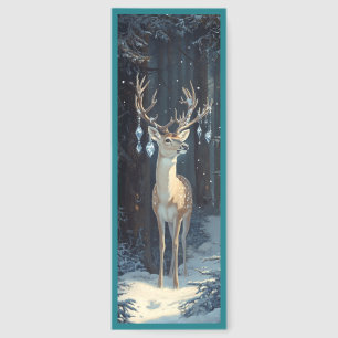Cute Winter Deer Bookmarks