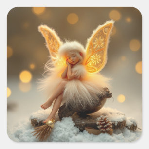 Cute Winter Fairy Stickers