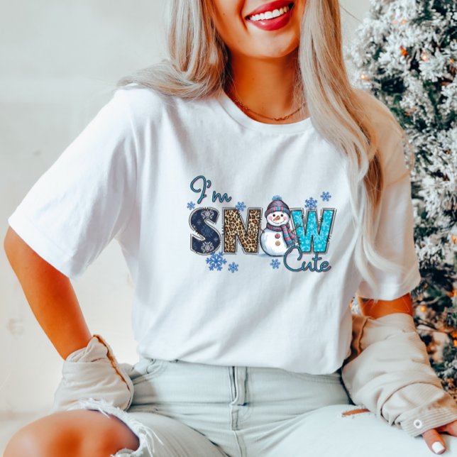 Cute Winter Snowman T-Shirt  (Creator Uploaded)
