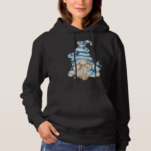 Cute Winter Vacation Family Christmas Gnome With S Hoodie