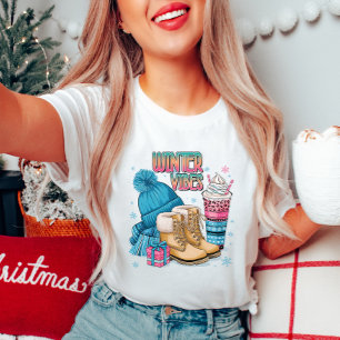 Cute Winter Vibes Tee