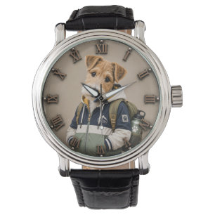 Cute Wire Fox Terrier Puppy  Watch