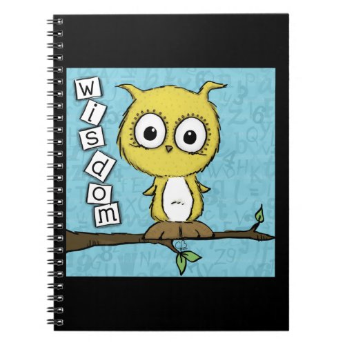 Cute Wisdom Owl Notebook
