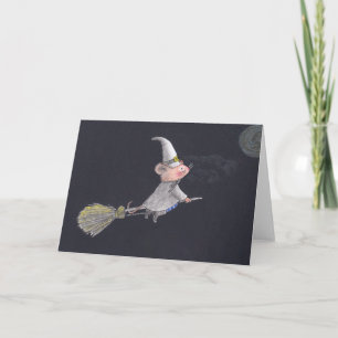 Cute Witch Card
