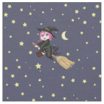 Cute Witch Fabric