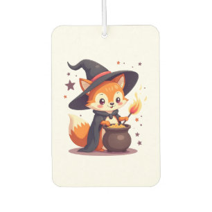 Cute Witch Fox � Magical Halloween Animal Tee Air Freshener