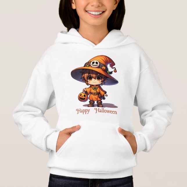 Cute Witch-Halloween Costumes D1 Hoodie (Front)