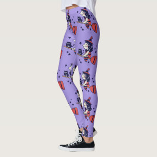 Cute Witch Halloween leggings