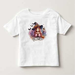 Cute Witch Halloween Toddler T-shirt