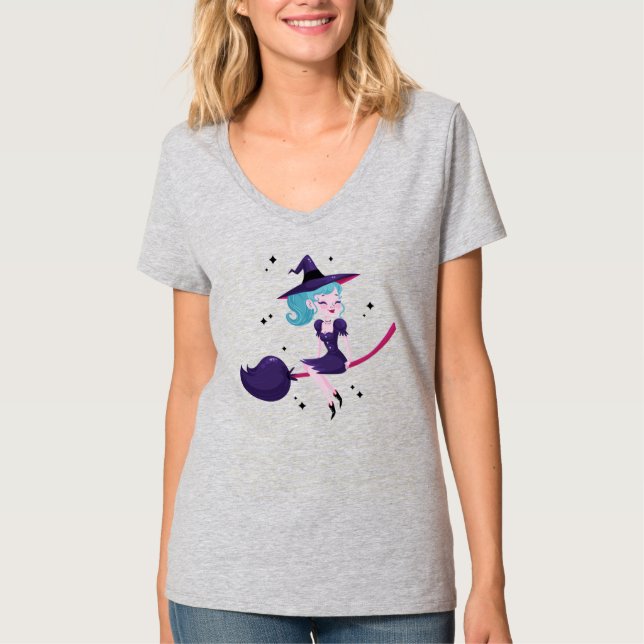 Cute Witch T-Shirt (Front)