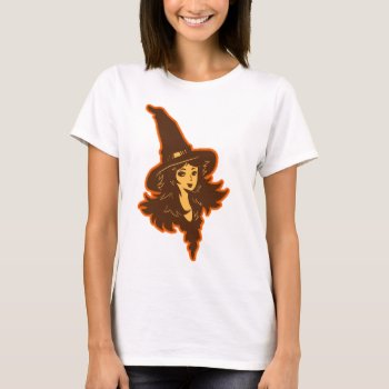 Cute Witch T-shirt by saradaboru at Zazzle